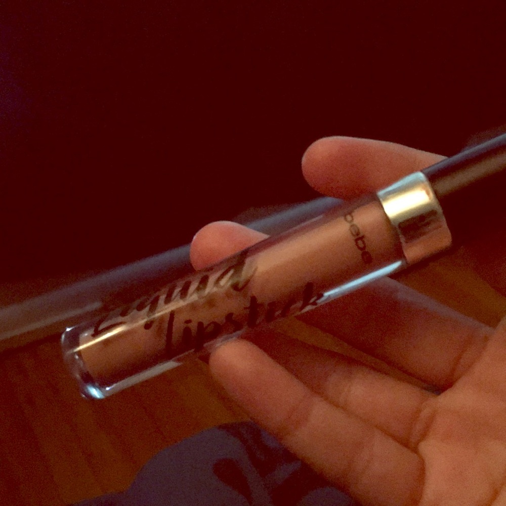 Liquid lipstick from Bebe
